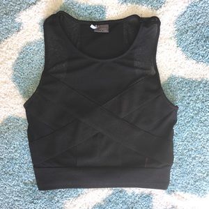 Black Crop Top
